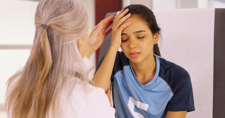 Careful evaluation after a concussion